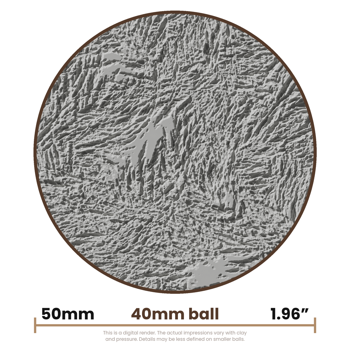 Texture Ball | Fur Texture - Style 02 - Ceramind® Tools