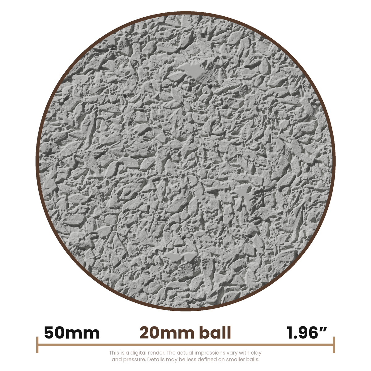 Texture Ball | Leaves Texture - Style 01 - Ceramind® Tools