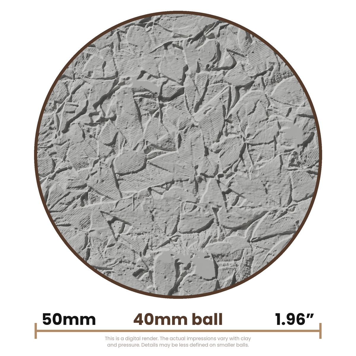 Texture Ball | Leaves Texture - Style 01 - Ceramind® Tools