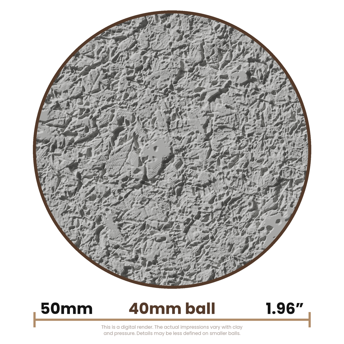 Texture Ball | Leaves Texture - Style 02 - Ceramind® Tools