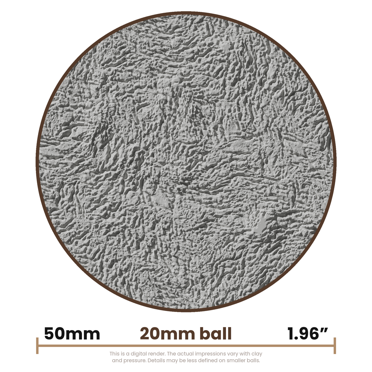 Texture Ball | Mud Texture - Style 01 - Ceramind® Tools