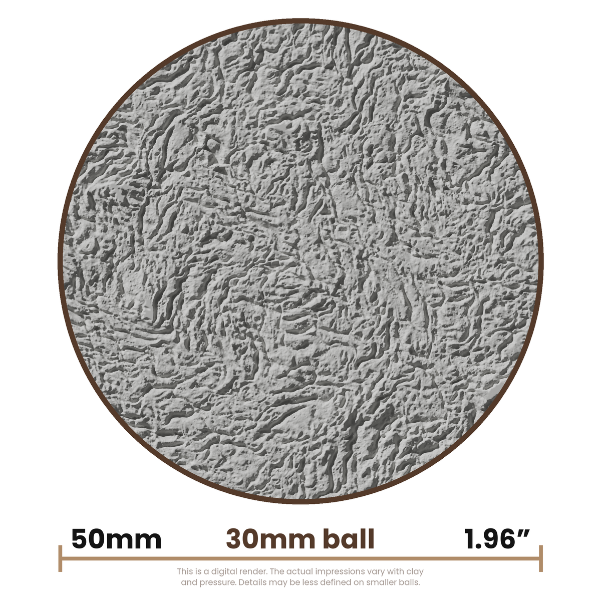 Texture Ball | Mud Texture - Style 01 - Ceramind® Tools