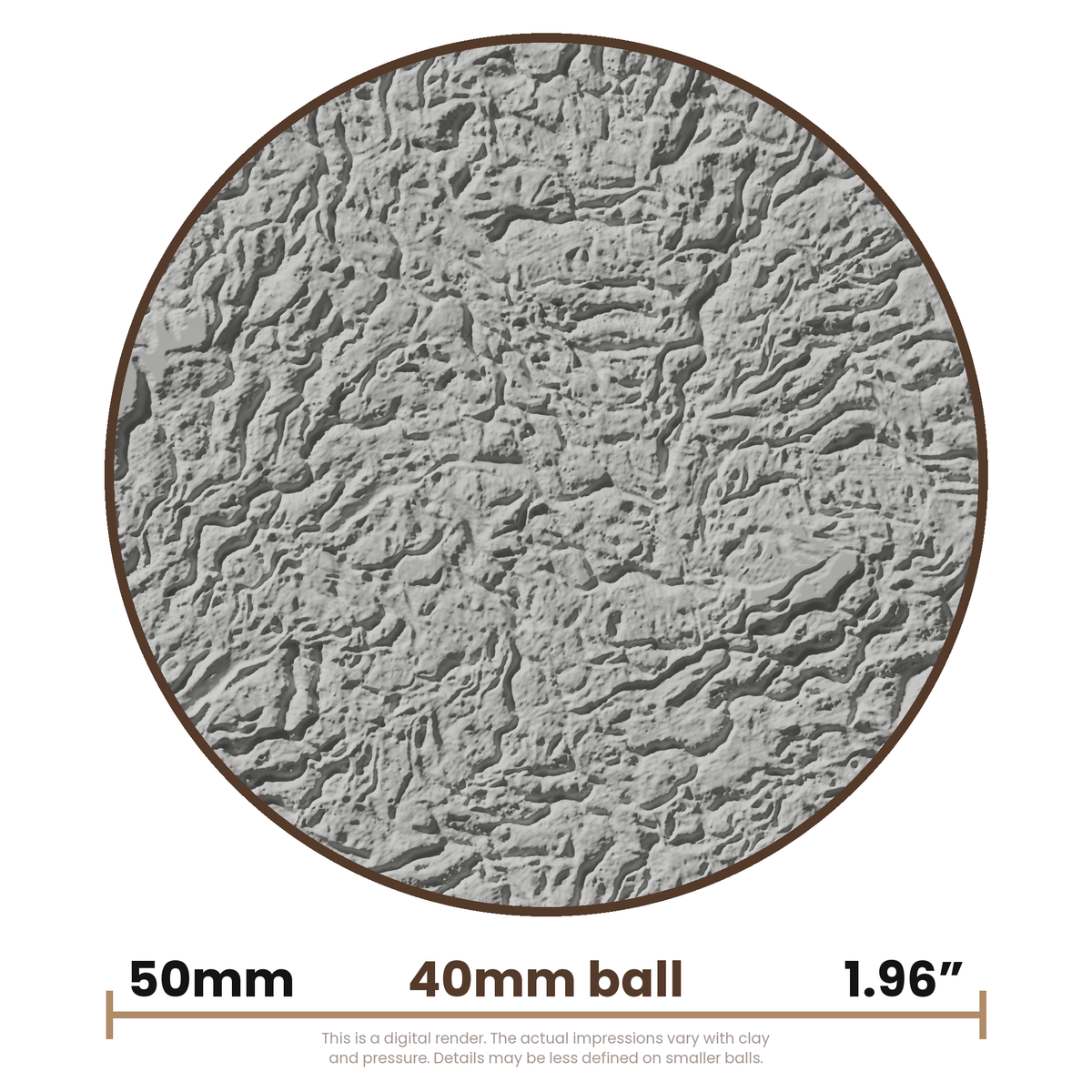 Texture Ball | Mud Texture - Style 01 - Ceramind® Tools