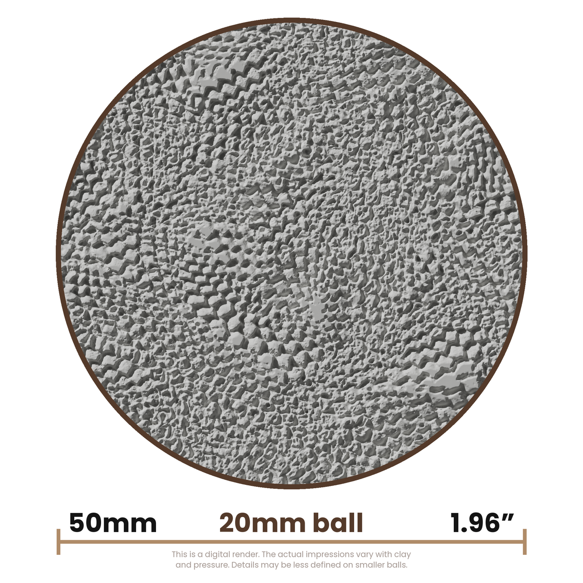 Texture Ball | Scales Texture - Style 01 - Ceramind® Tools