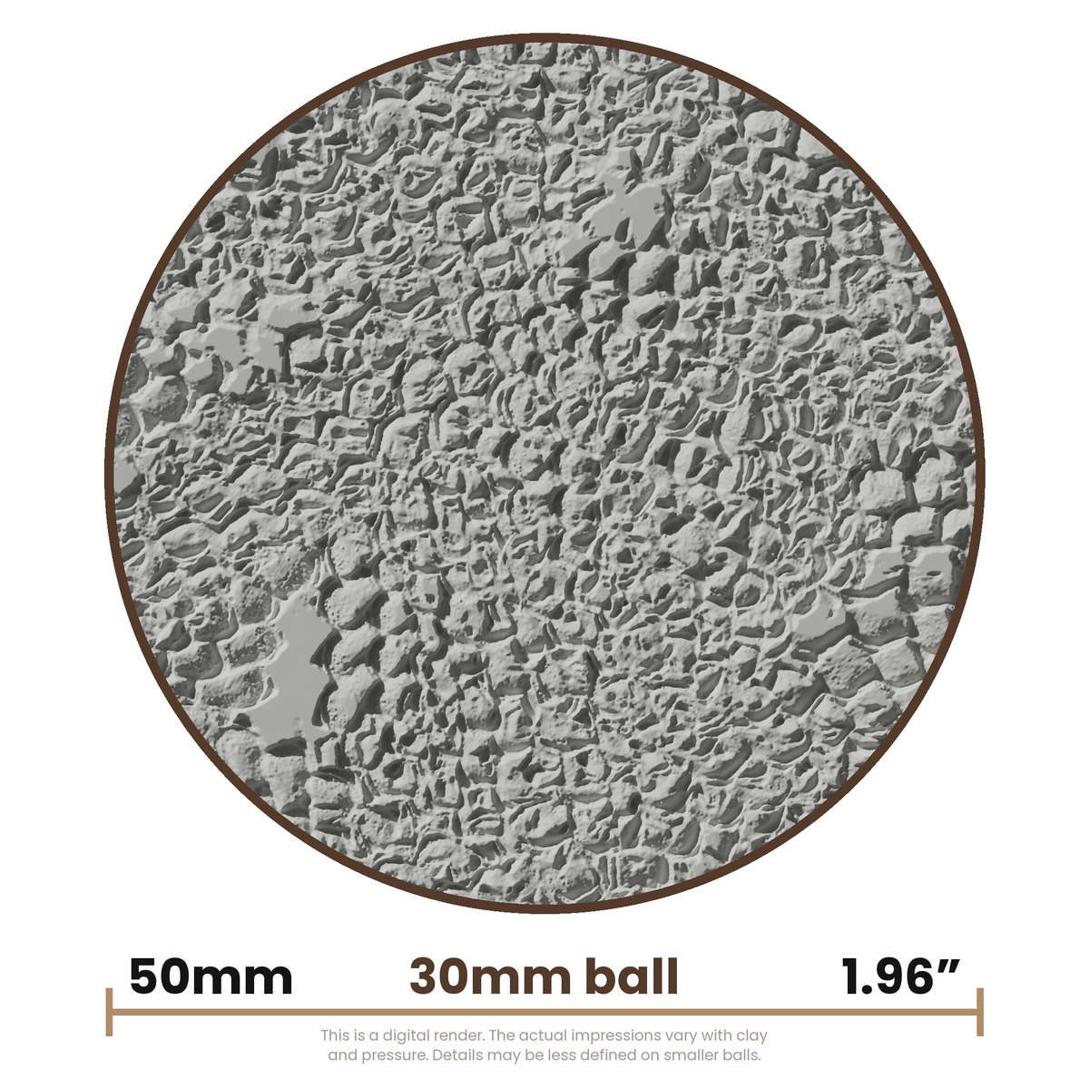 Texture Ball | Scales Texture - Style 01 - Ceramind® Tools