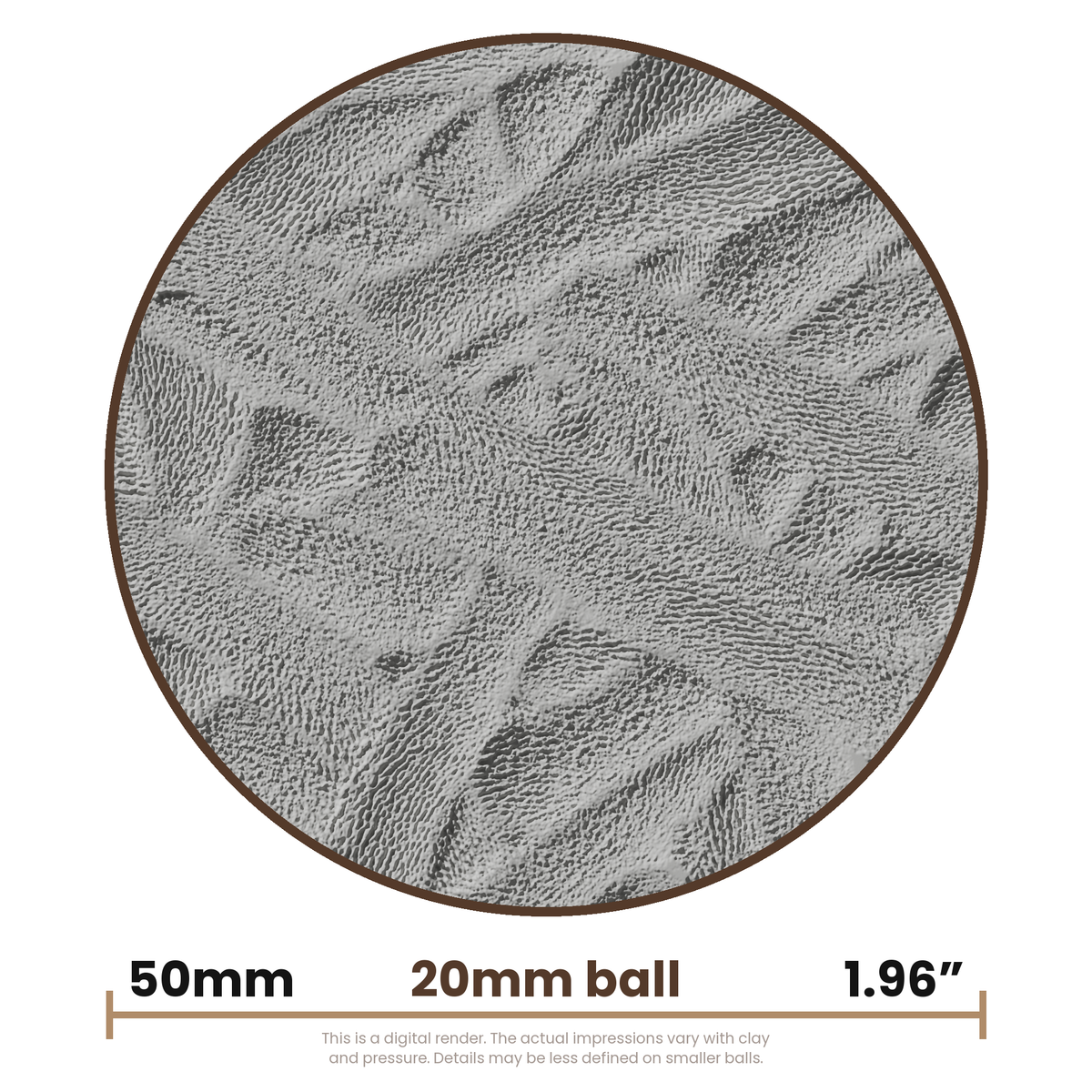 Texture Ball | Skin Pores Texture - Style 01 - Ceramind® Tools