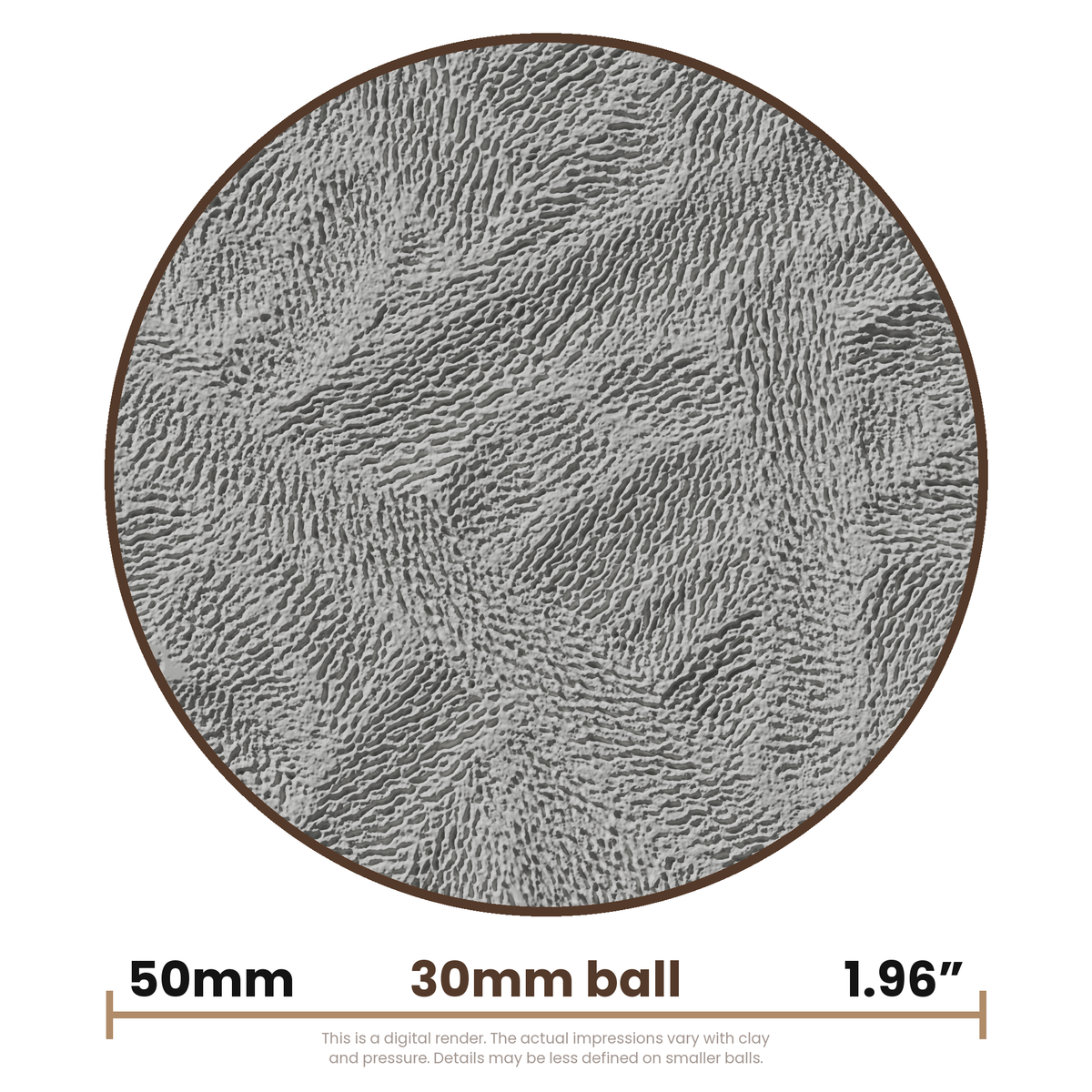 Texture Ball | Skin Pores Texture - Style 01 - Ceramind® Tools