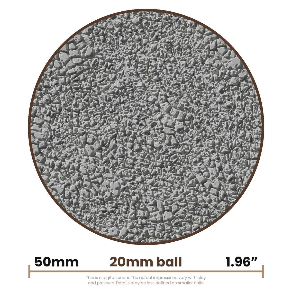 Texture Ball | Stone Path Texture - Style 01 - Ceramind® Tools