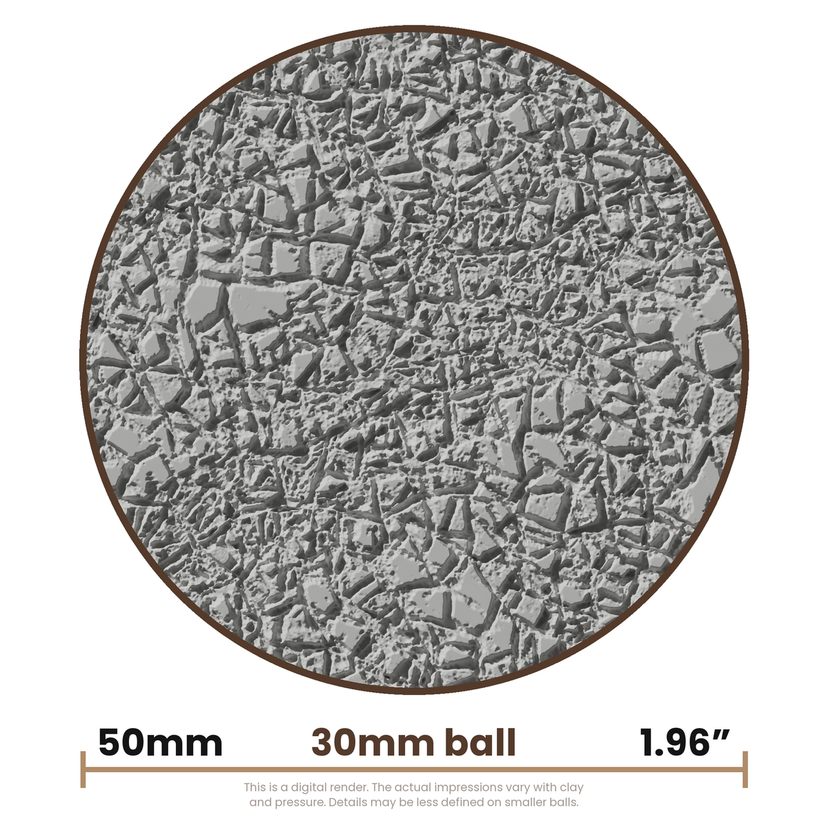 Texture Ball | Stone Path Texture - Style 01 - Ceramind® Tools
