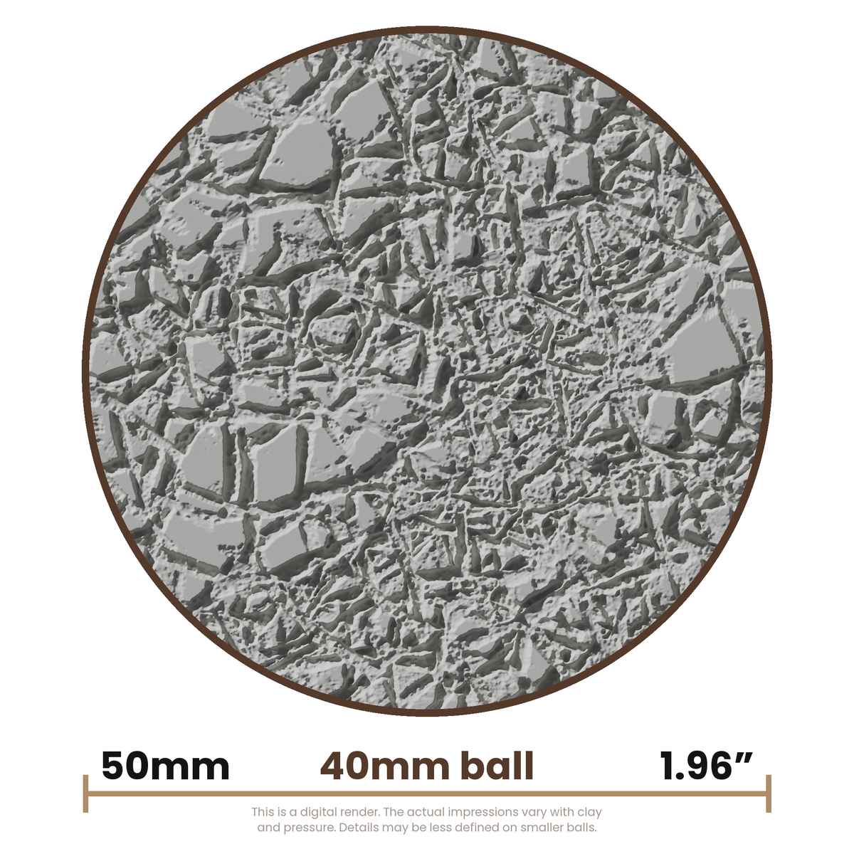 Texture Ball | Stone Path Texture - Style 01 - Ceramind® Tools