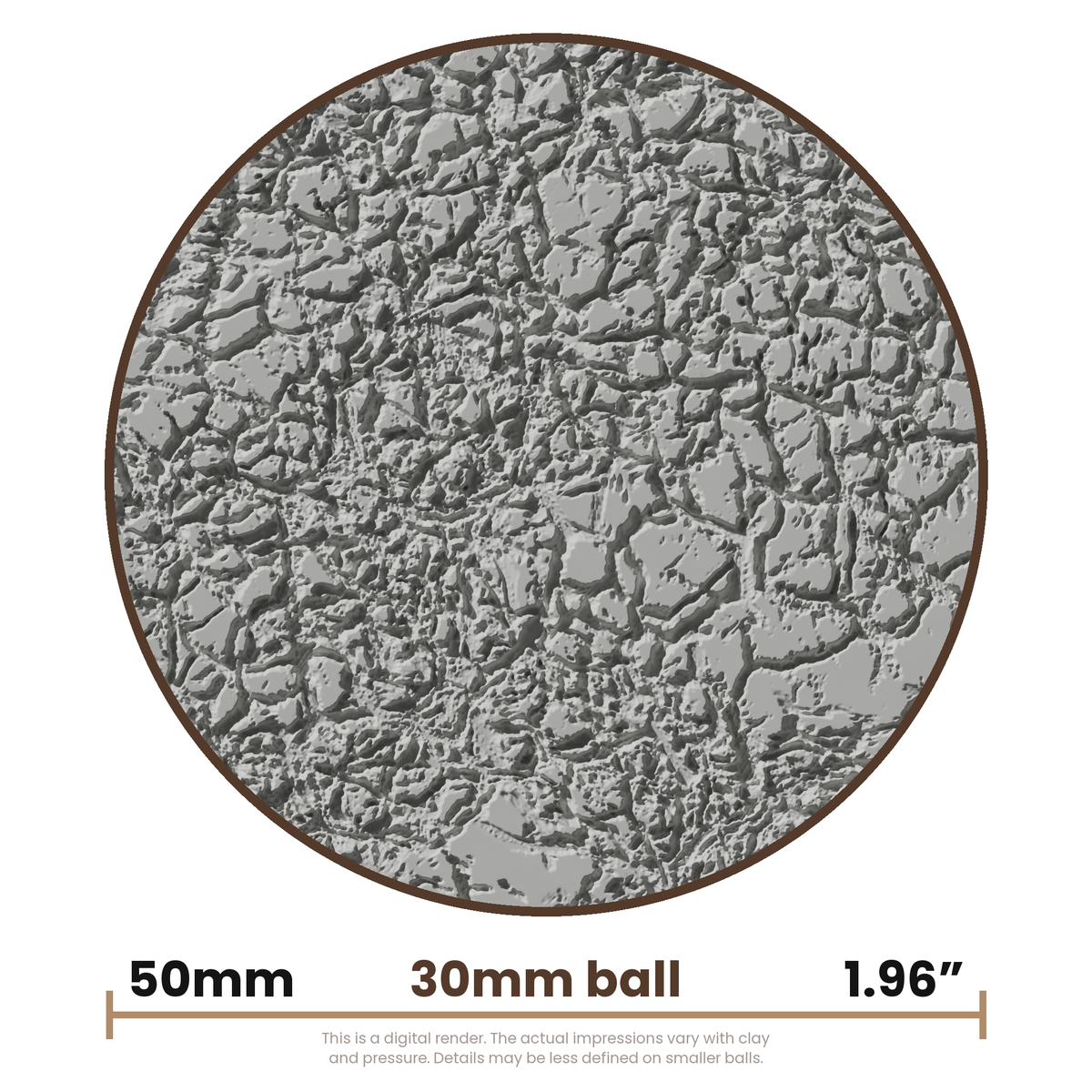 Texture Ball | Coral Texture - Style 03 - Ceramind® Tools
