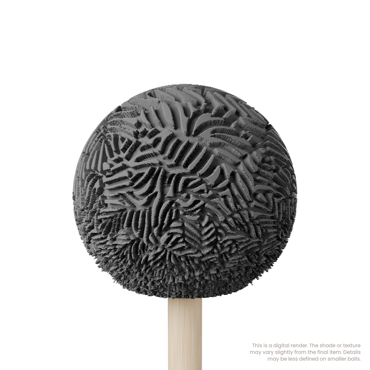 Texture Ball | Abstract Leaves Texture - Style 01 - Ceramind® Tools