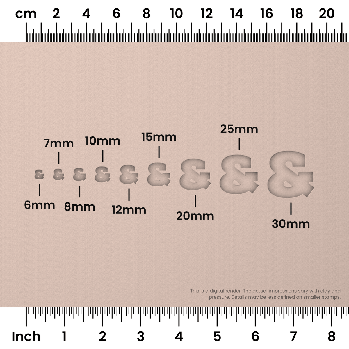 Alfa Slab One | Symbol Stamp Sets - Ceramind® Tools