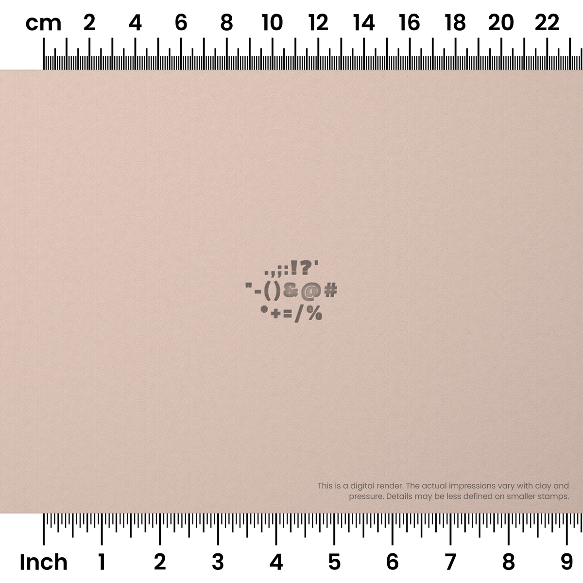 Alfa Slab One | Symbol Stamp Sets - Ceramind® Tools