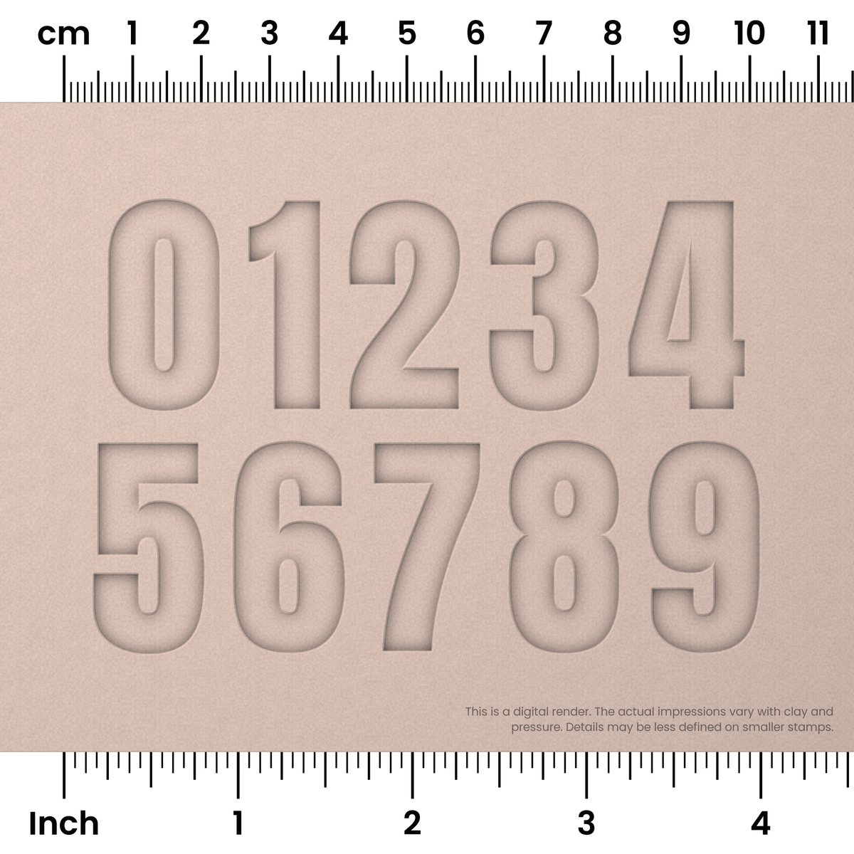 Anton | Number Stamp Sets - Ceramind® Tools