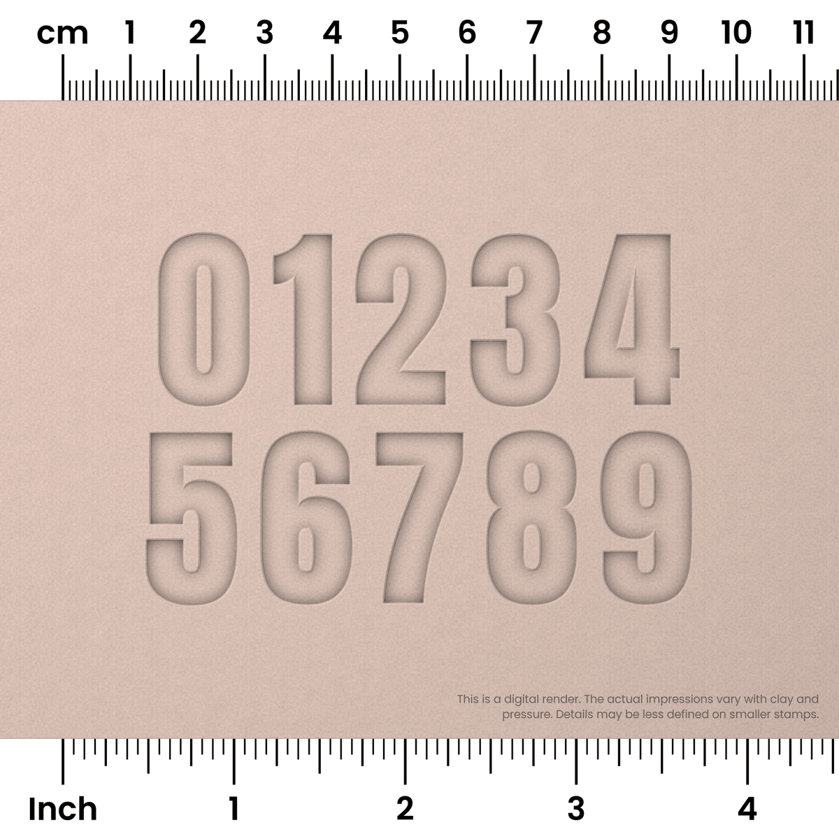 Anton | Number Stamp Sets - Ceramind® Tools