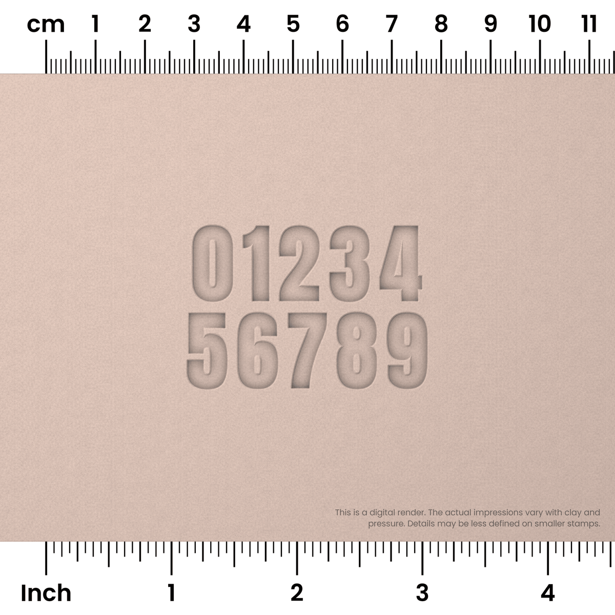 Anton | Number Stamp Sets - Ceramind® Tools