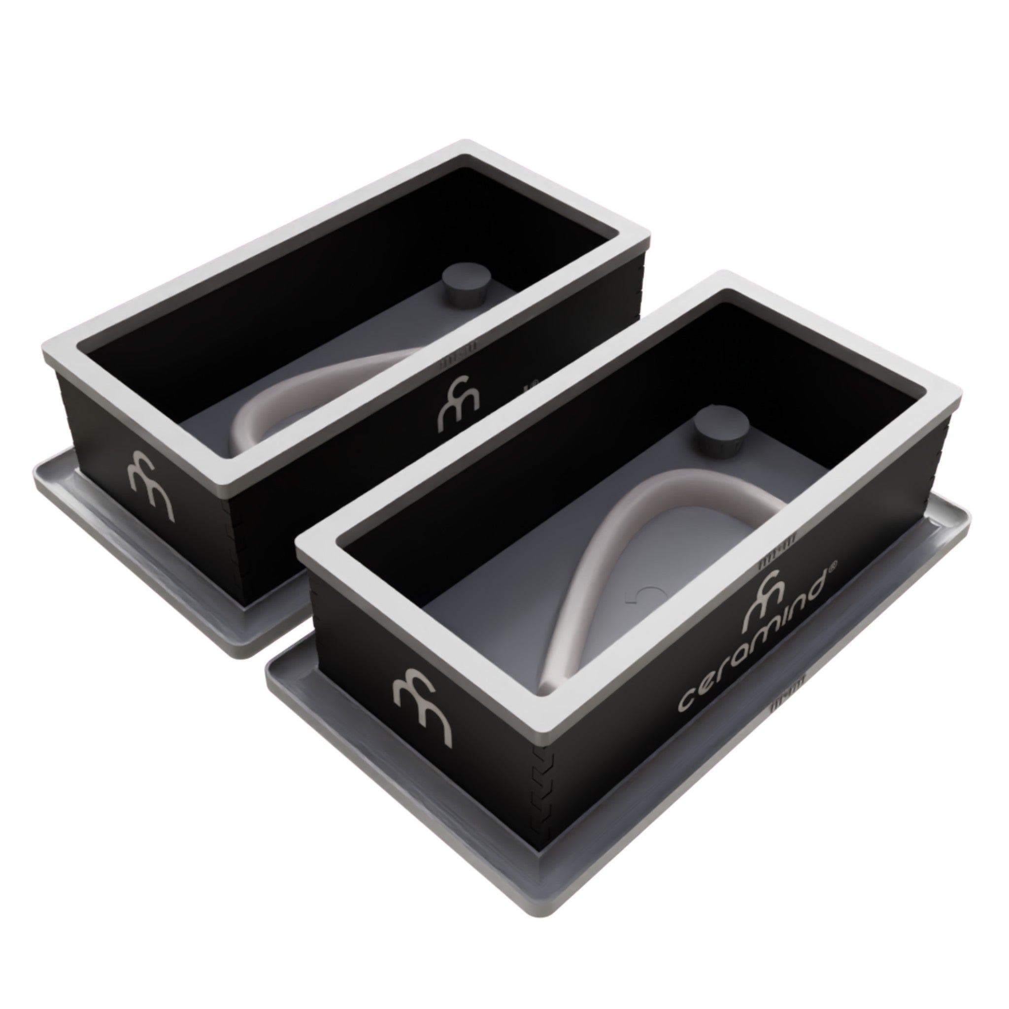 Arched Handle | Master Slip Casting Mold Kit | 3 Styles, 7 Sizes, 21 Total Variations - Ceramind® Tools
