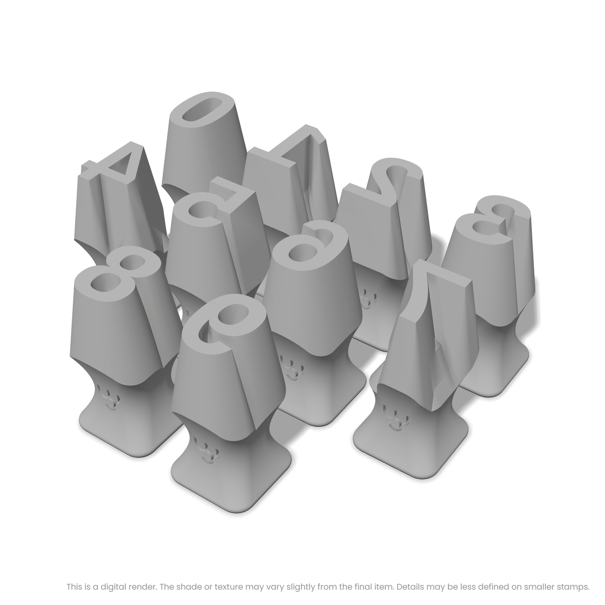 Arimo | Number Stamp Sets - Ceramind® Tools