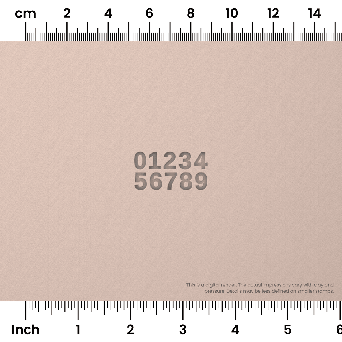 Arimo | Number Stamp Sets - Ceramind® Tools