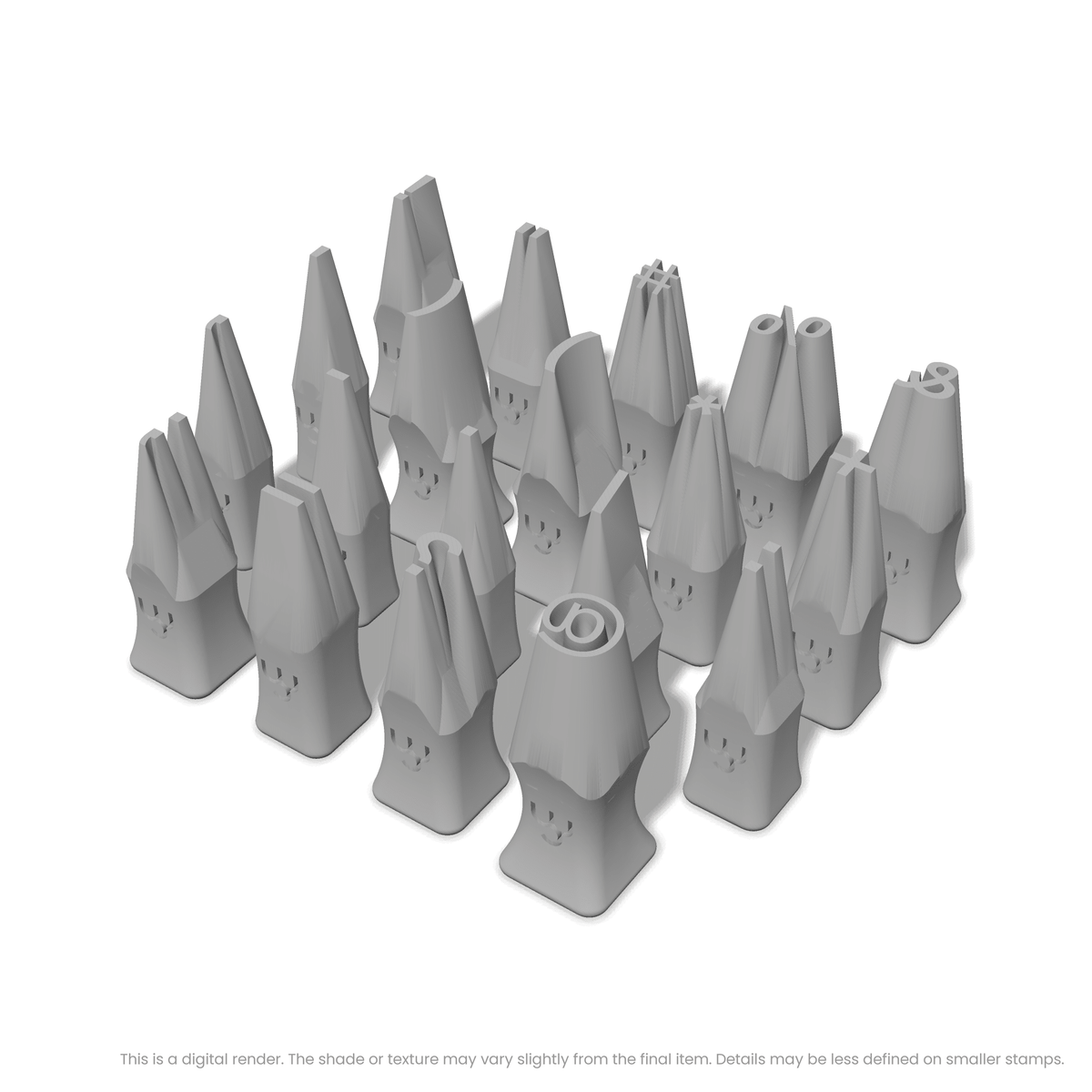 Arimo | Symbol Stamp Sets - Ceramind® Tools