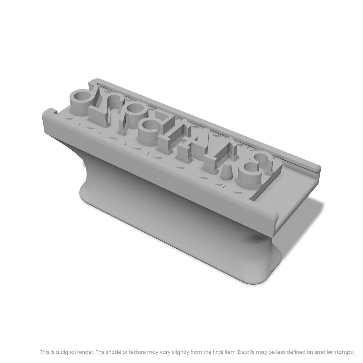 Arvo | Font Rail Stamp Sets | Letters, Numbers, and Symbols - Ceramind® Tools