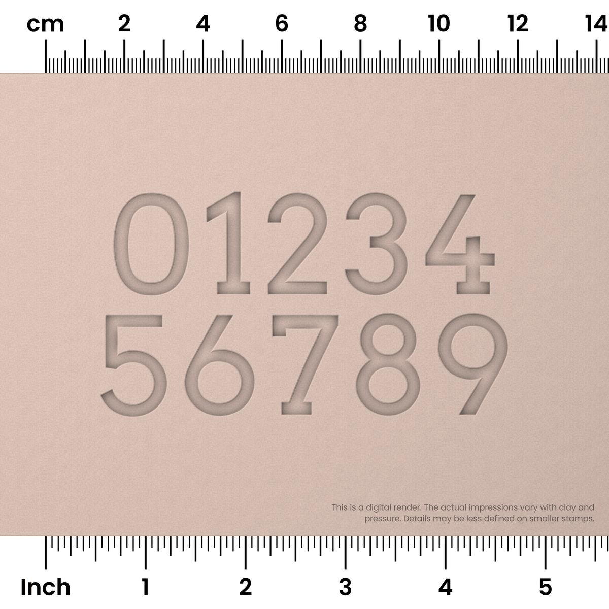 Arvo | Number Stamp Sets - Ceramind® Tools