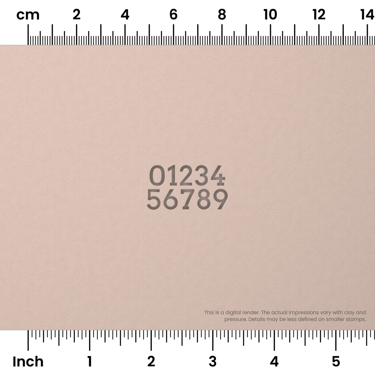 Arvo | Number Stamp Sets - Ceramind® Tools