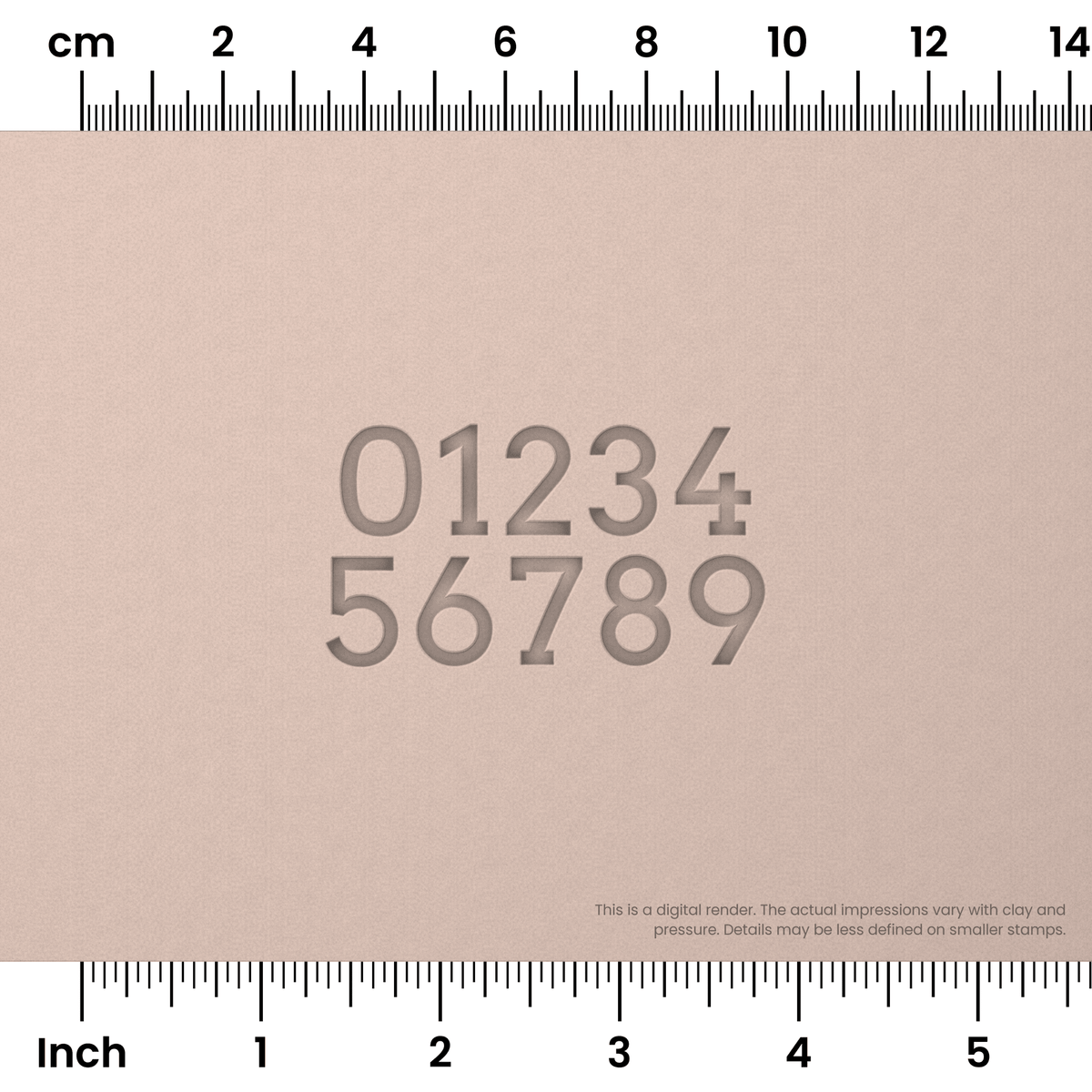 Arvo | Number Stamp Sets - Ceramind® Tools