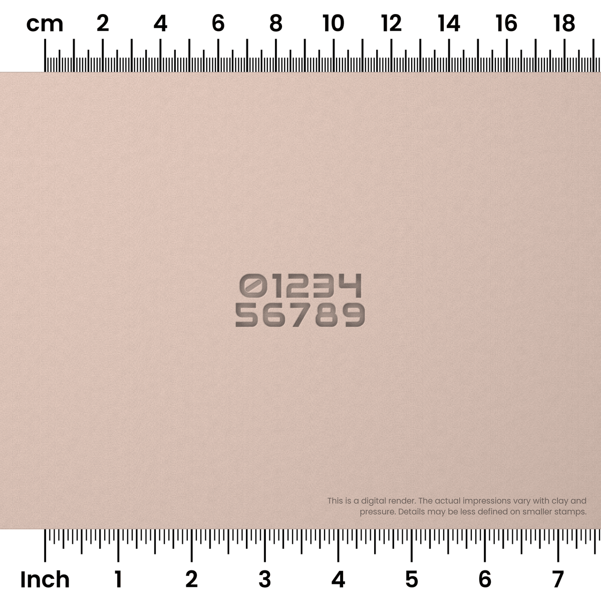 Audiowide | Number Stamp Sets - Ceramind® Tools