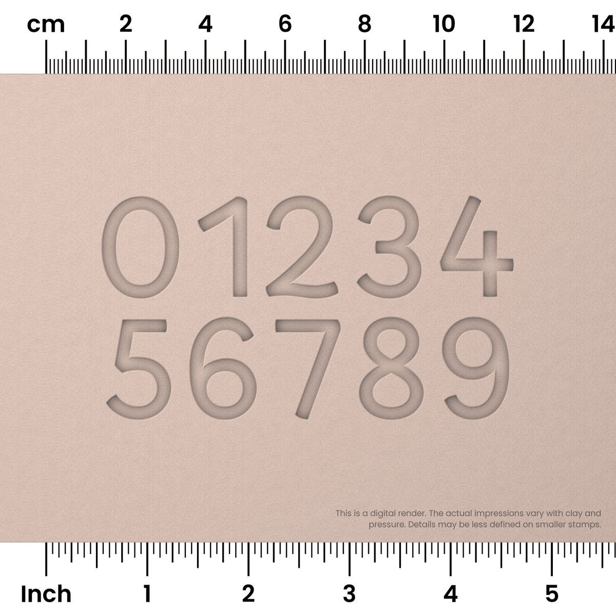 Borel | Number Stamp Sets - Ceramind® Tools