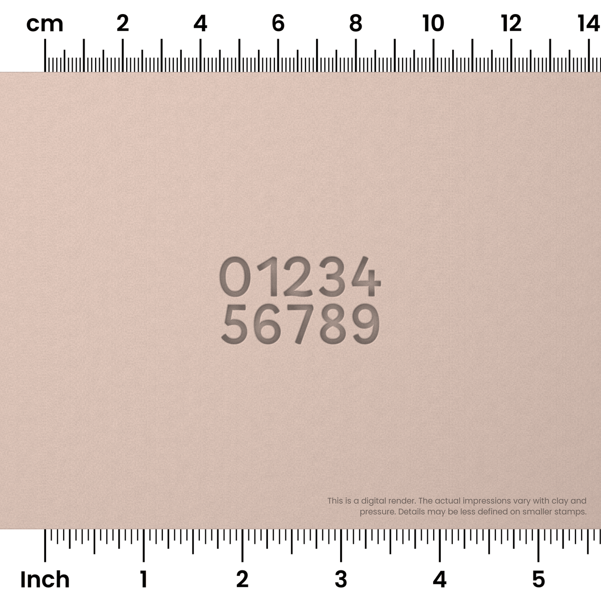 Borel | Number Stamp Sets - Ceramind® Tools