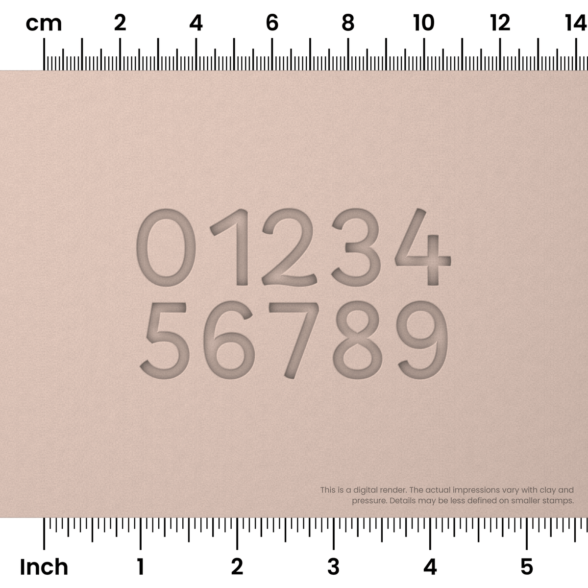 Borel | Number Stamp Sets - Ceramind® Tools