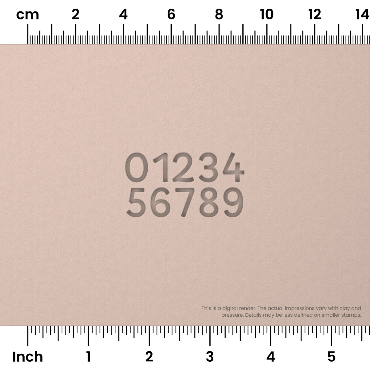 Borel | Number Stamp Sets - Ceramind® Tools
