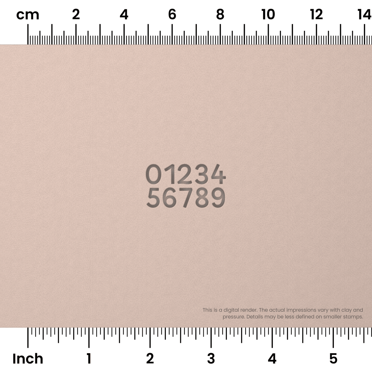 Borel | Number Stamp Sets - Ceramind® Tools