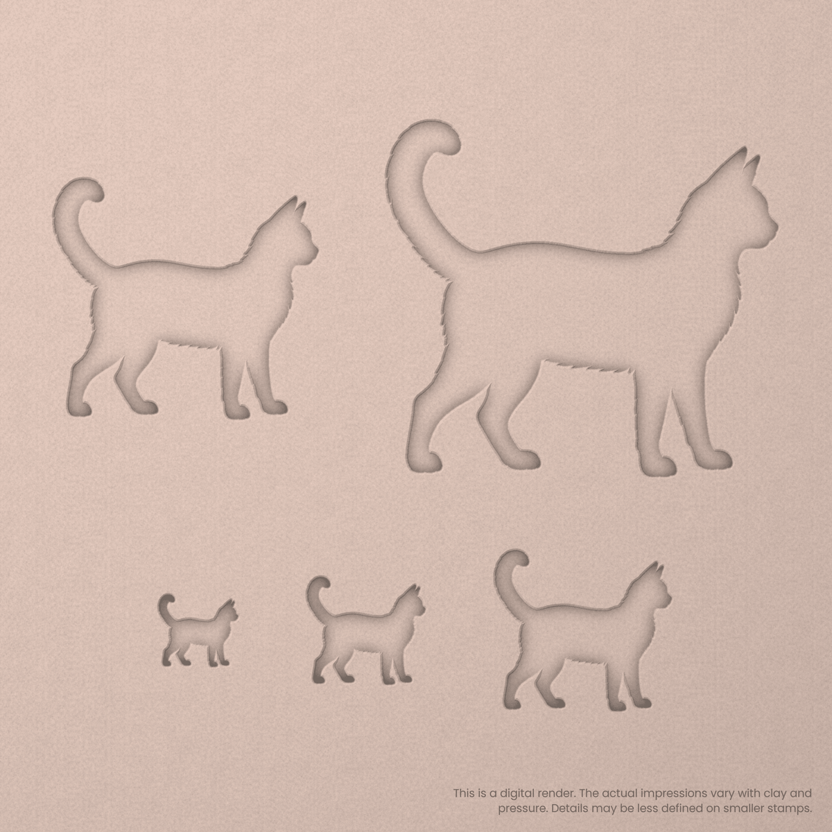 Cat Stamps - Ceramind® Tools