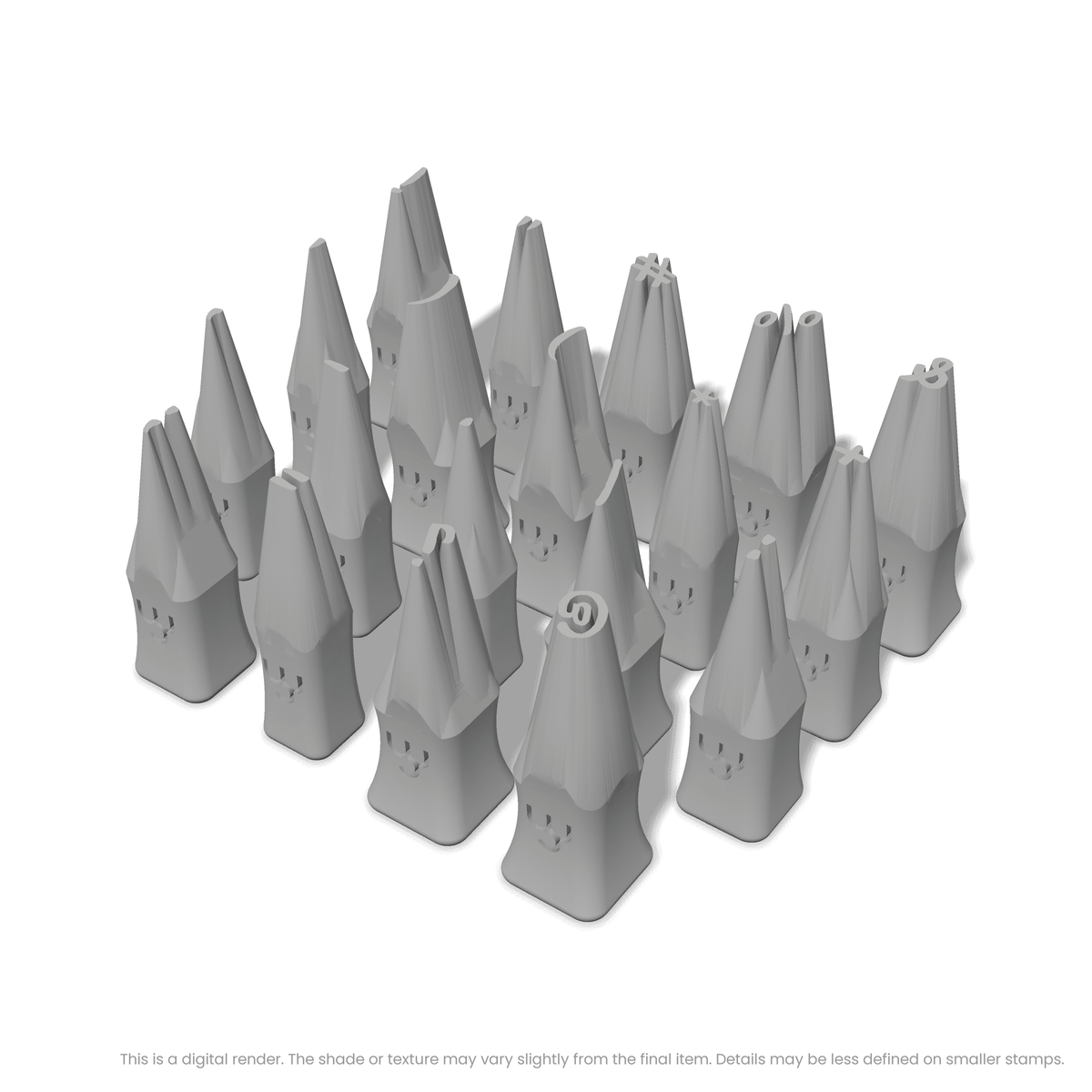 Caveat Brush | Symbol Stamp Sets - Ceramind® Tools
