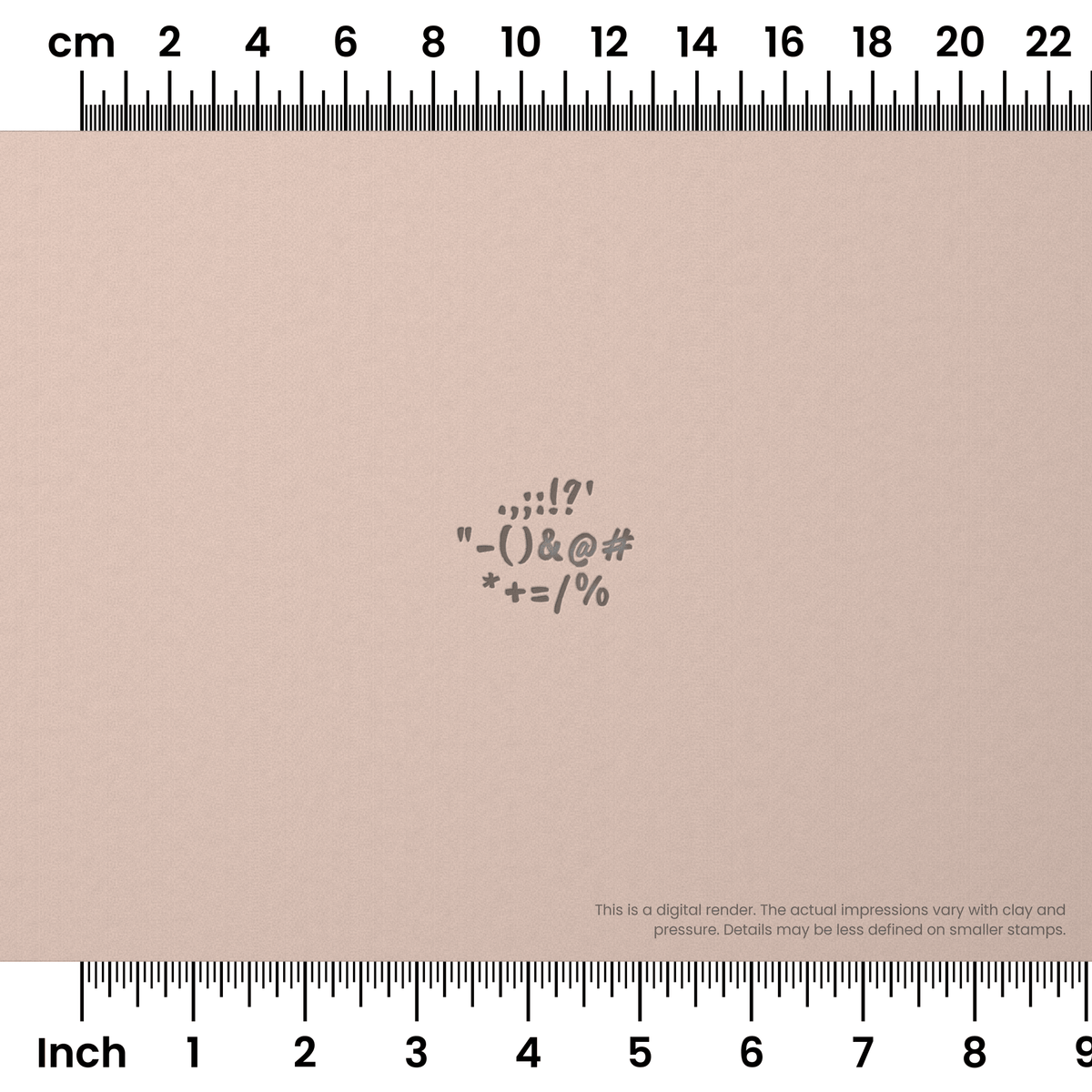 Caveat Brush | Symbol Stamp Sets - Ceramind® Tools