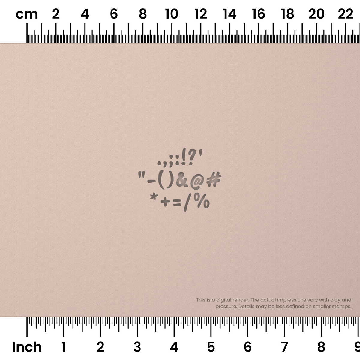 Caveat Brush | Symbol Stamp Sets - Ceramind® Tools