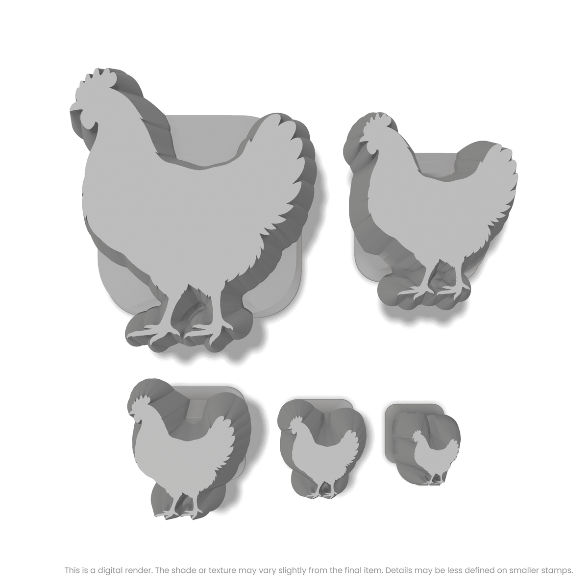 Chicken Stamps - Ceramind® Tools