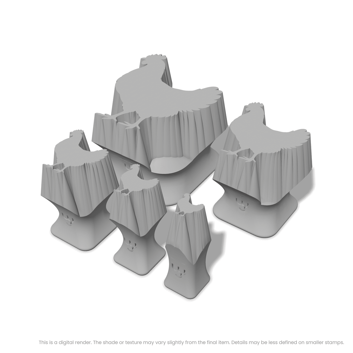 Chicken Stamps - Ceramind® Tools