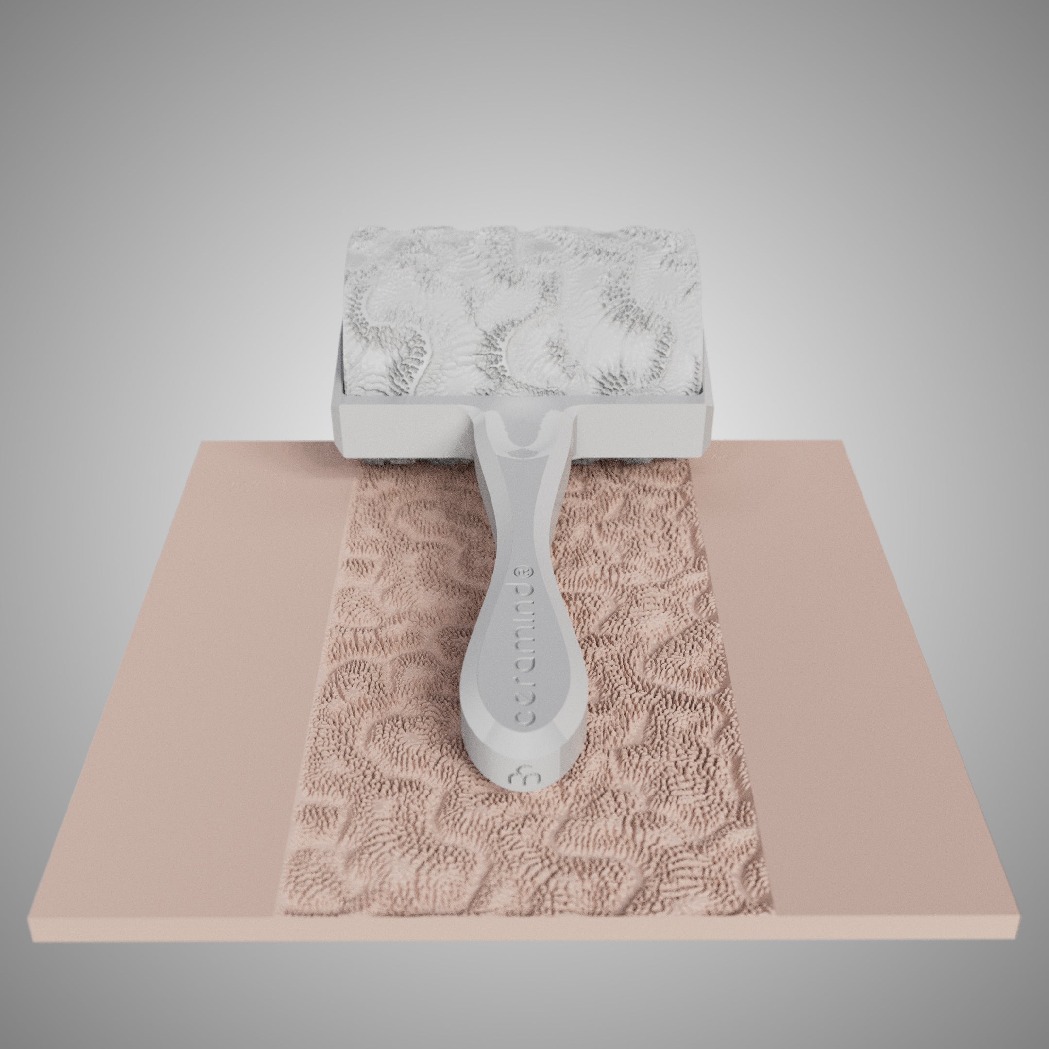 Clay Texture Roller - Coral Texture - Variation 01 - Ceramind® Tools