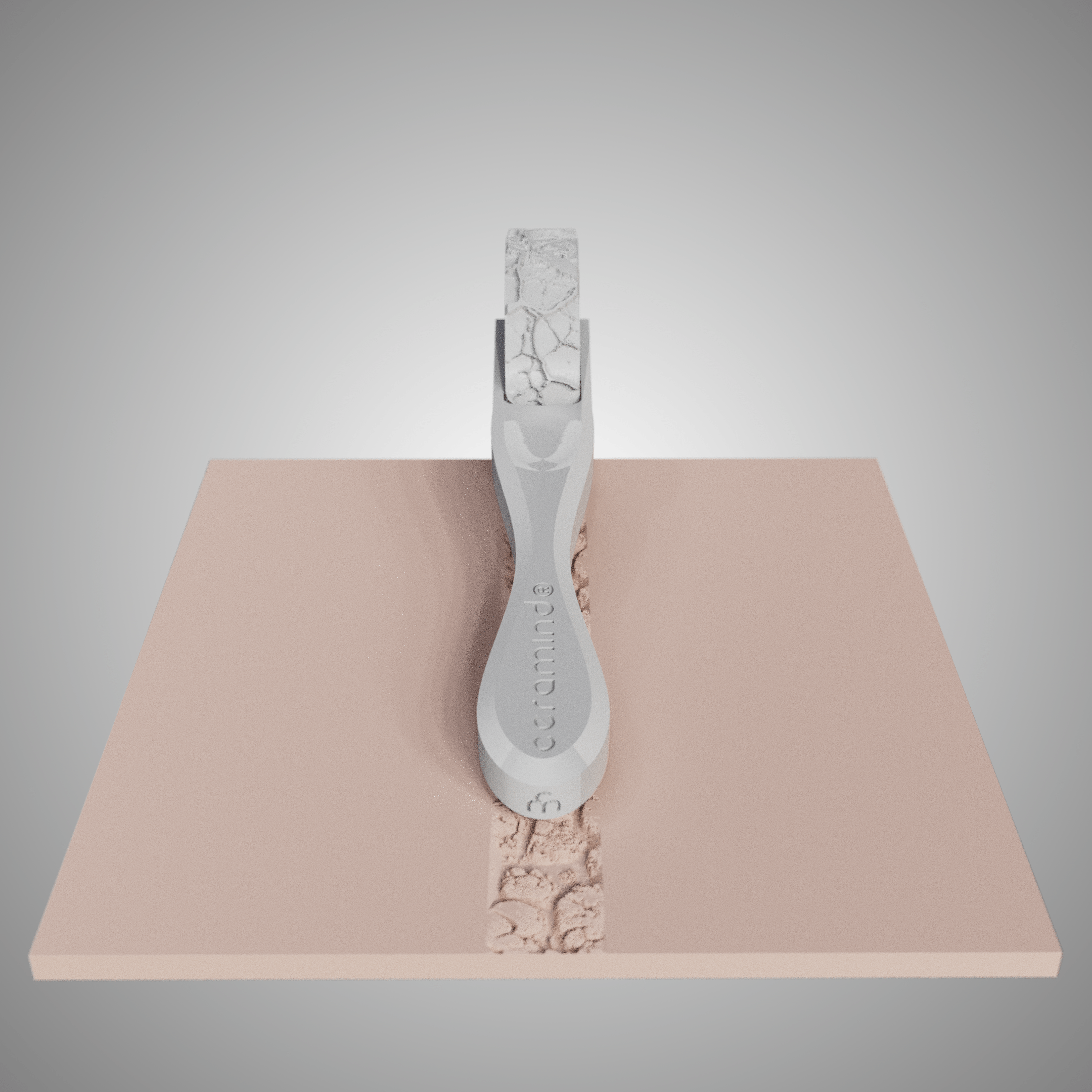 Clay Texture Roller - Coral Texture - Variation 02 - Ceramind® Tools