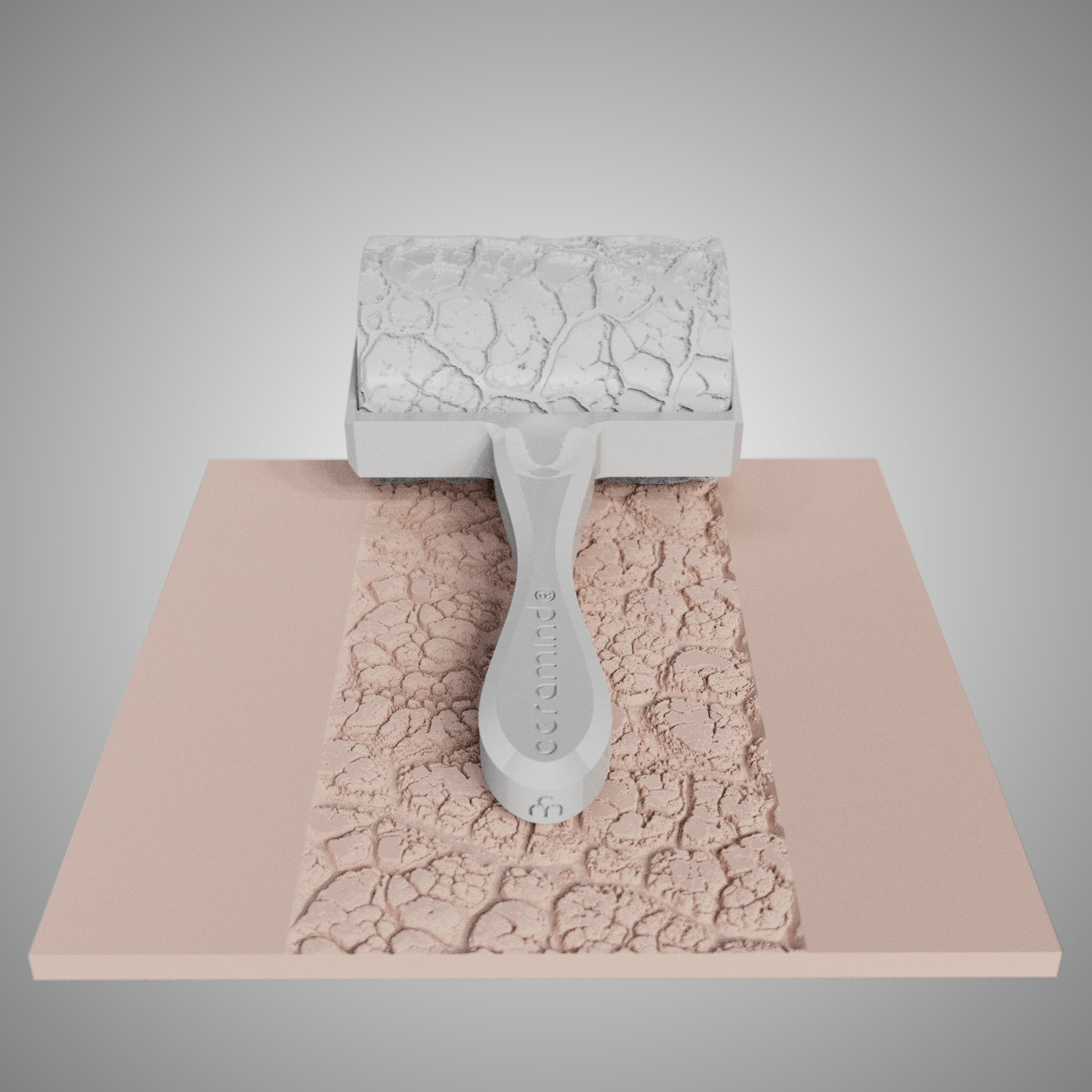 Clay Texture Roller - Coral Texture - Variation 02 - Ceramind® Tools