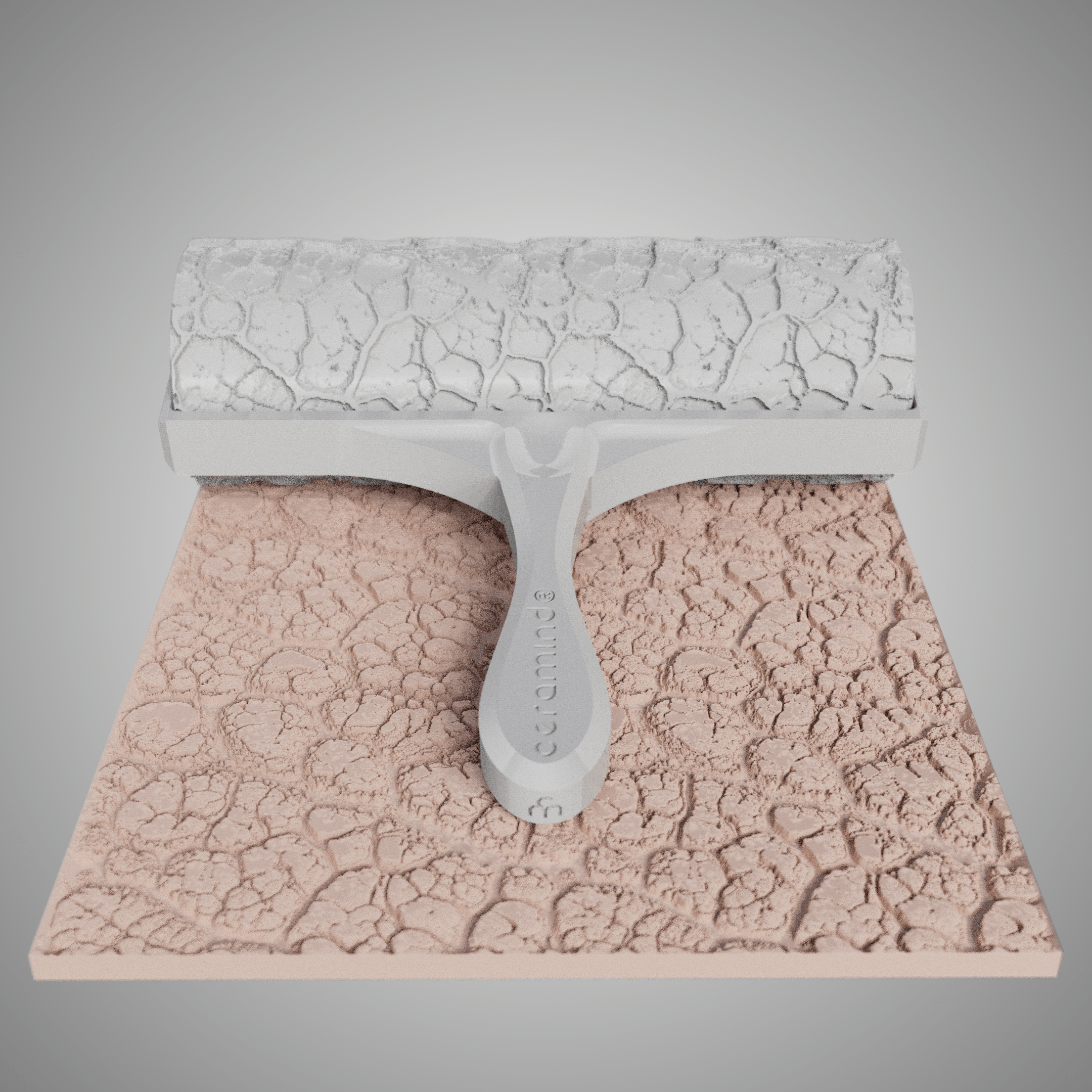 Clay Texture Roller - Coral Texture - Variation 02 - Ceramind® Tools