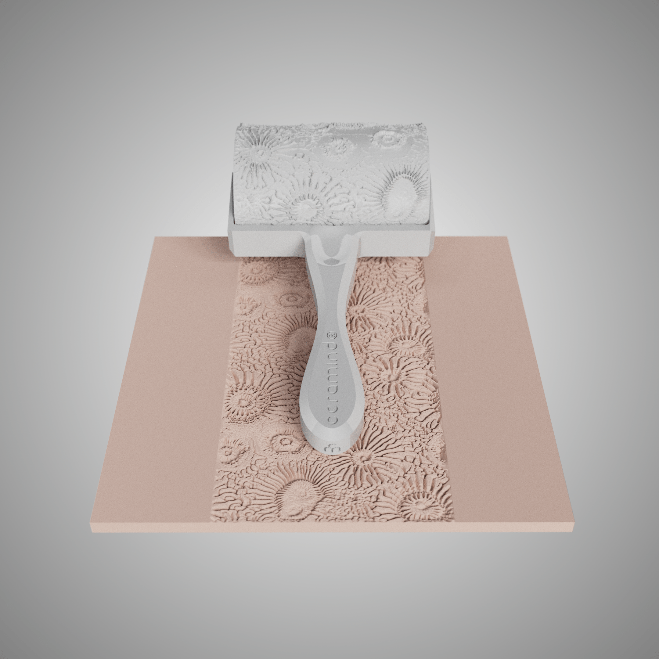 Clay Texture Roller - Coral Texture - Variation 04 - Ceramind® Tools