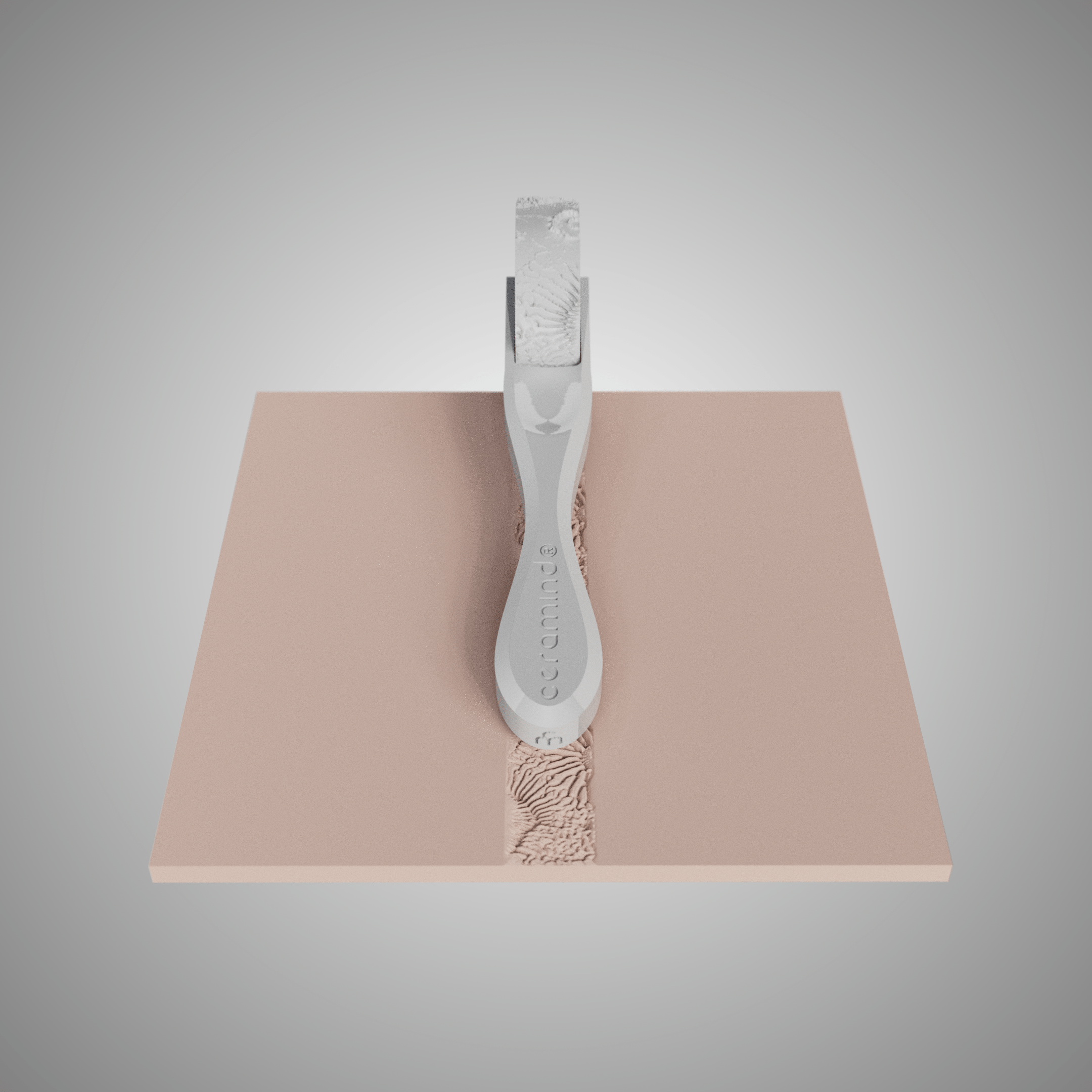 Clay Texture Roller - Coral Texture - Variation 04 - Ceramind® Tools