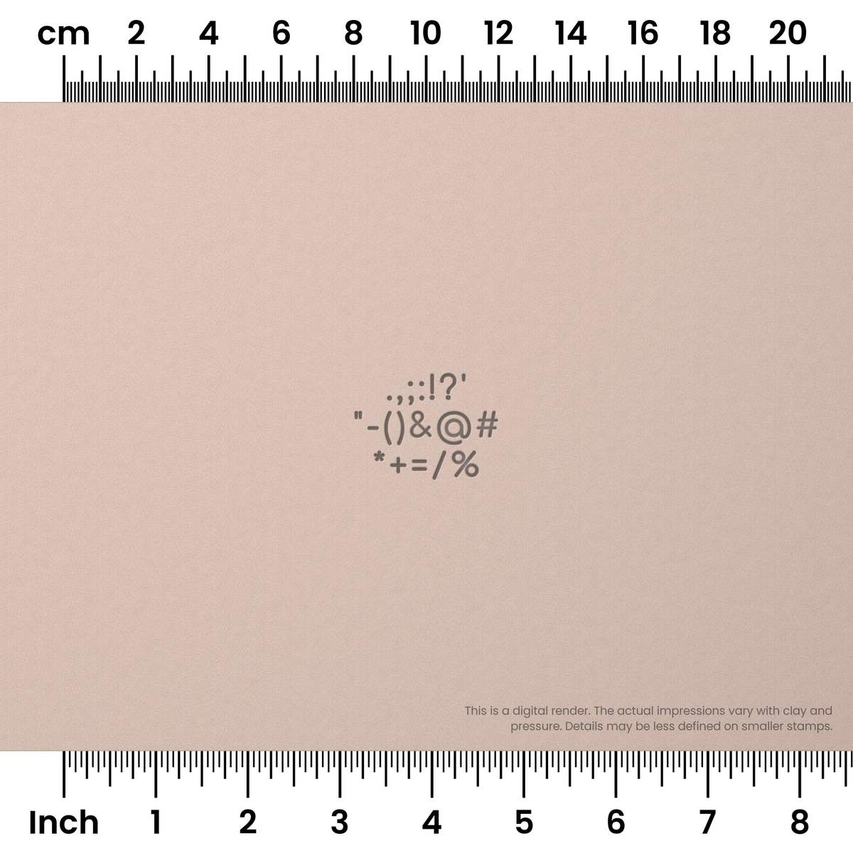Comfortaa | Symbol Stamp Sets - Ceramind® Tools
