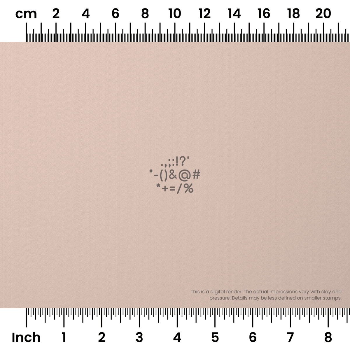 Comfortaa | Symbol Stamp Sets - Ceramind® Tools