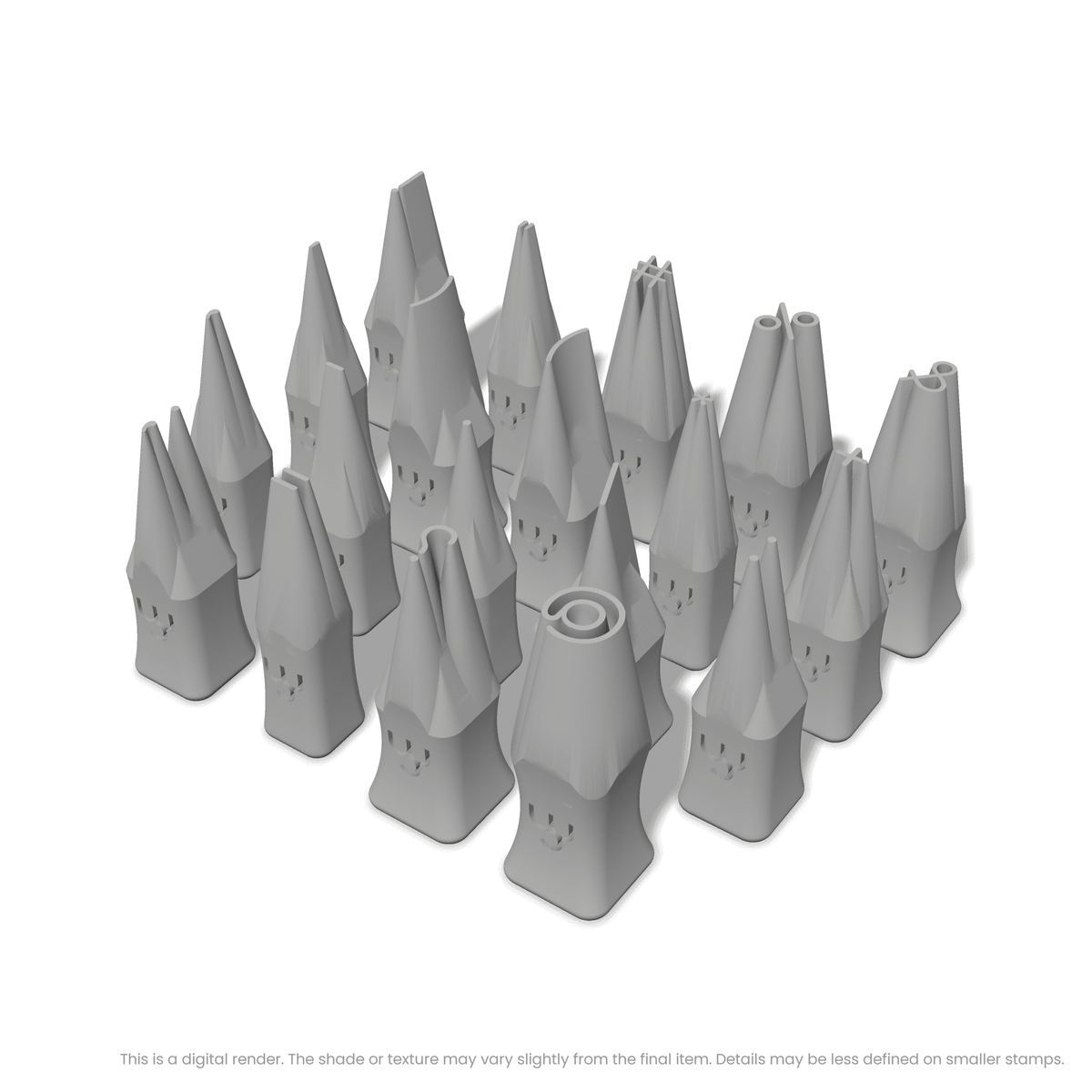 Comfortaa | Symbol Stamp Sets - Ceramind® Tools